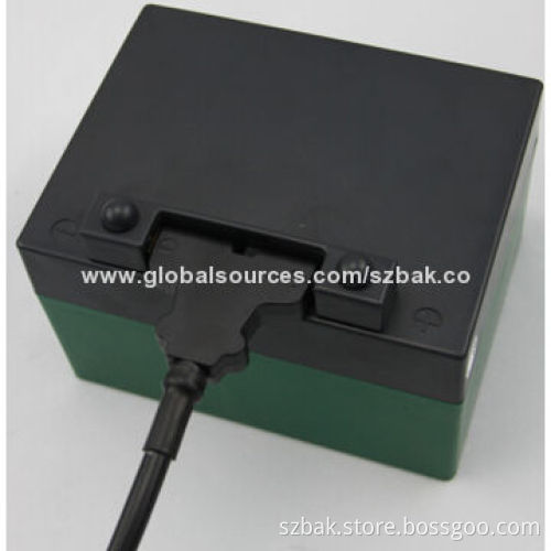 Electric Golf Trolley Battery, 12V 16Ah charge for golf trolley t-bar connector